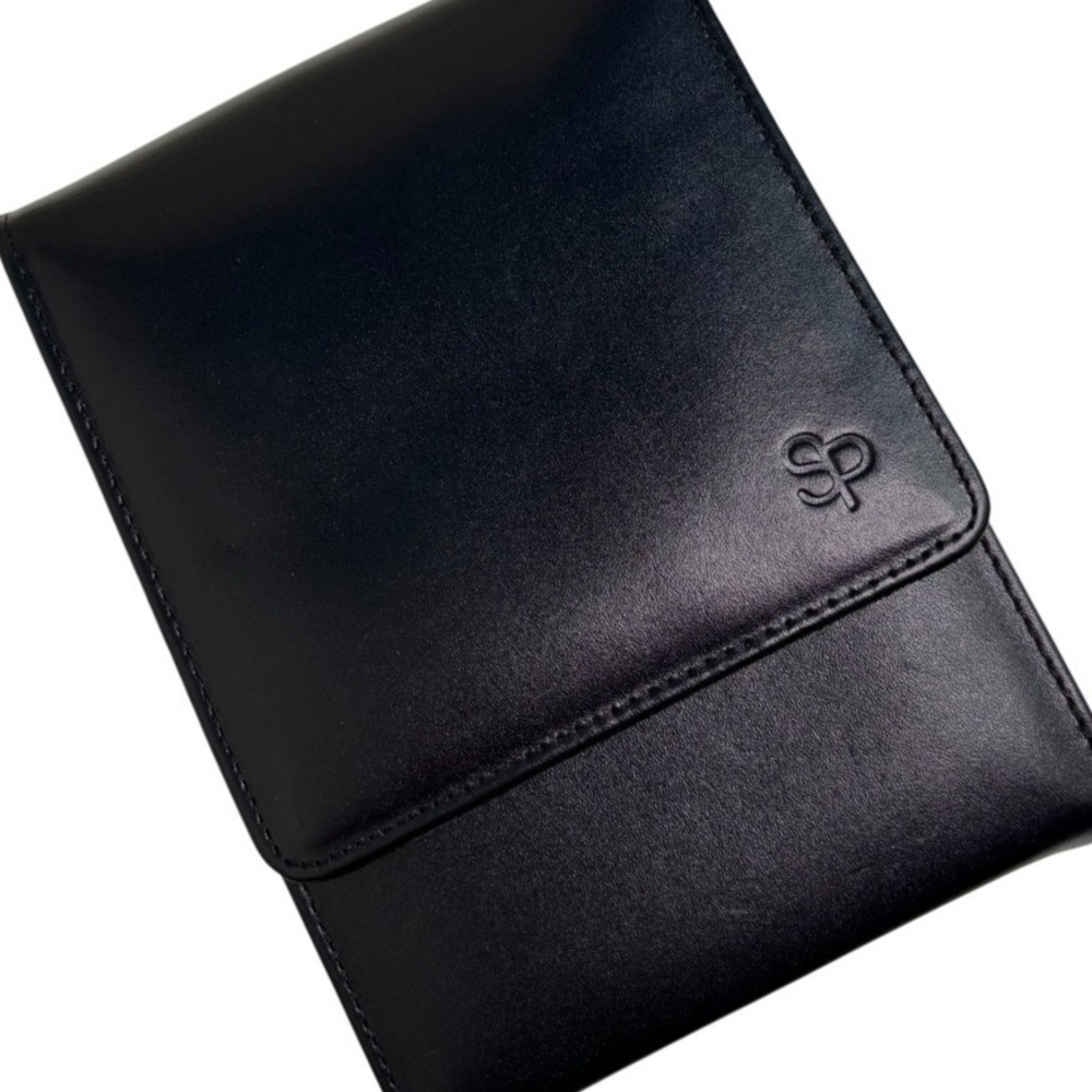 Sneaky Pete Holster Leather Double Clip Black Double Tap